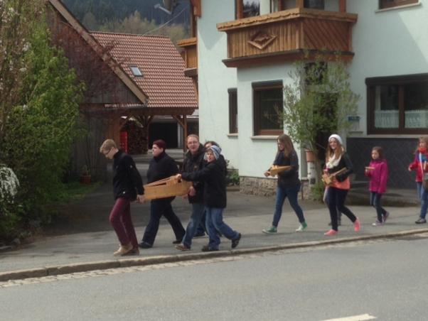 Ratschen in Wallenfels 20.04.14
