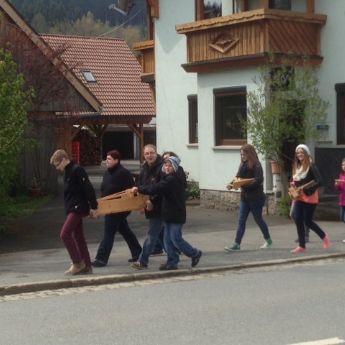 Ratschen in Wallenfels 20.04.14