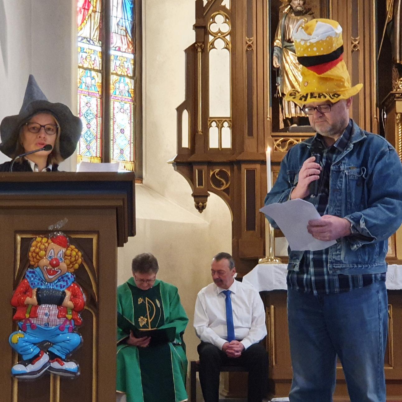 Faschingsgottesdienst Wallenfels am 16.02.2020