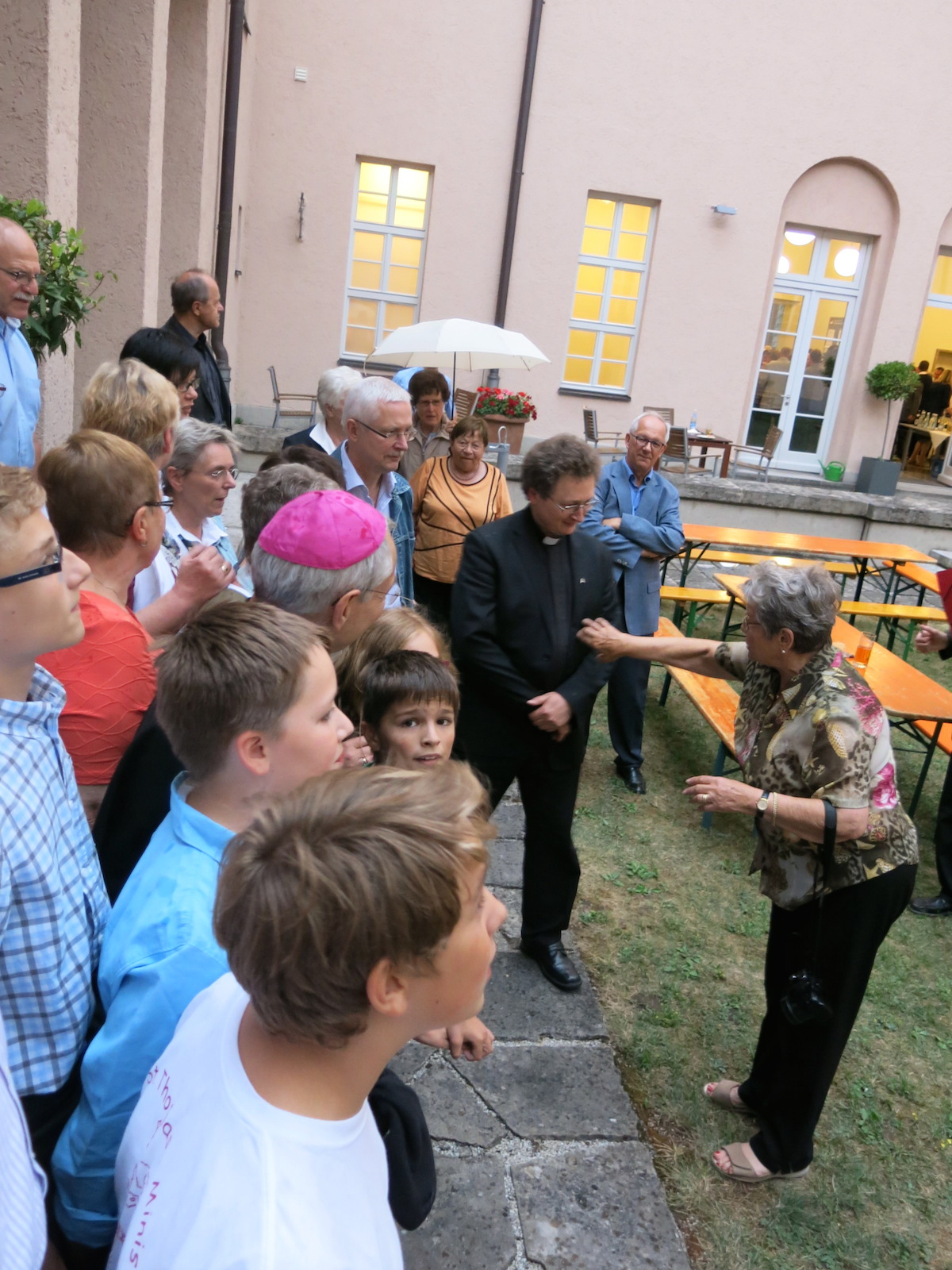 Ehrenamtsehrung Wallenfelser Mini-Team 11.07.14