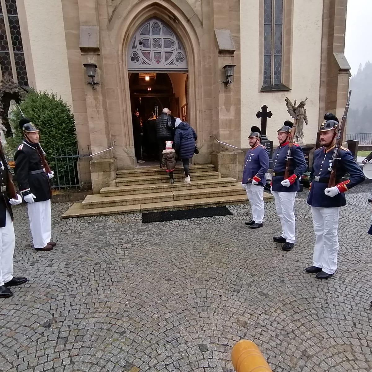 Volkstrauertag in Wallenfels 17.11.2024