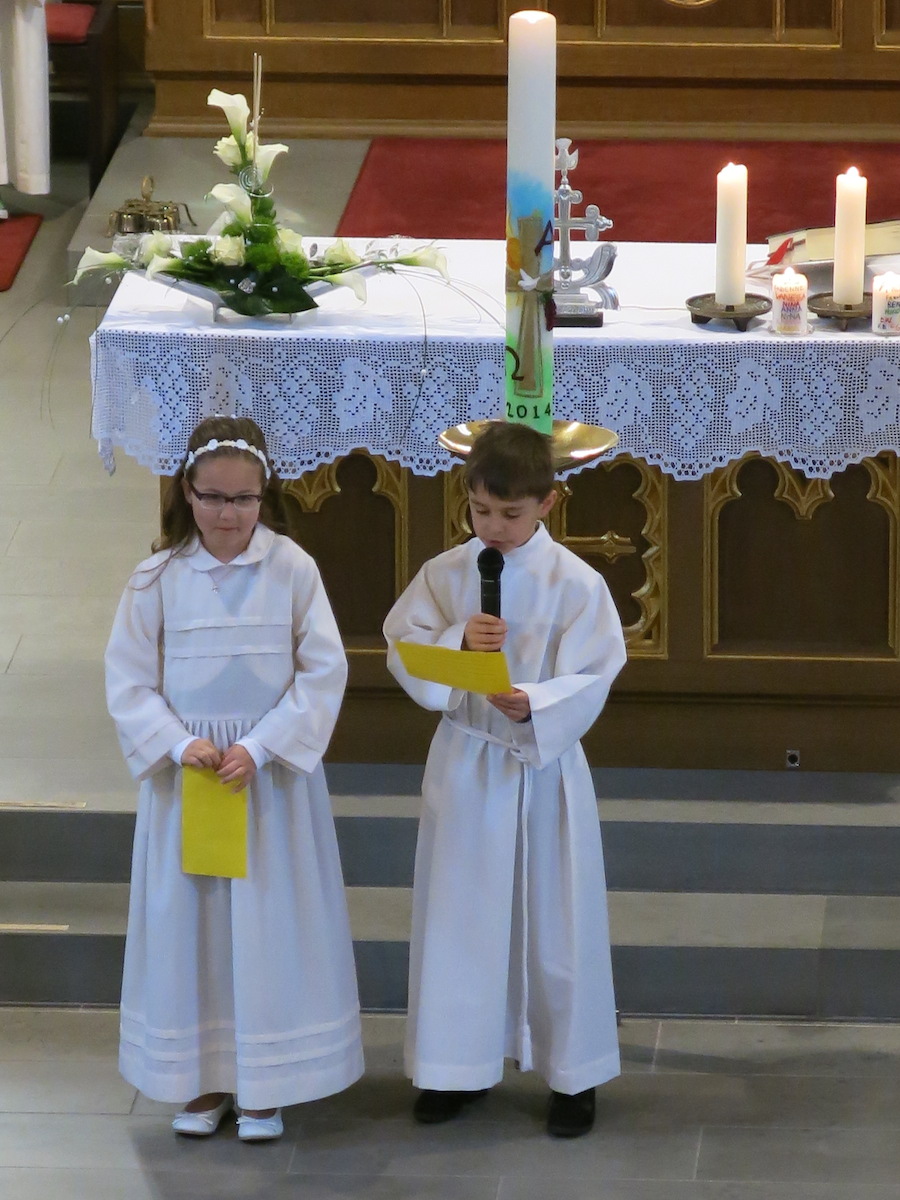 Erstkommunion 27.04.14 St. Thomas Wallenfels