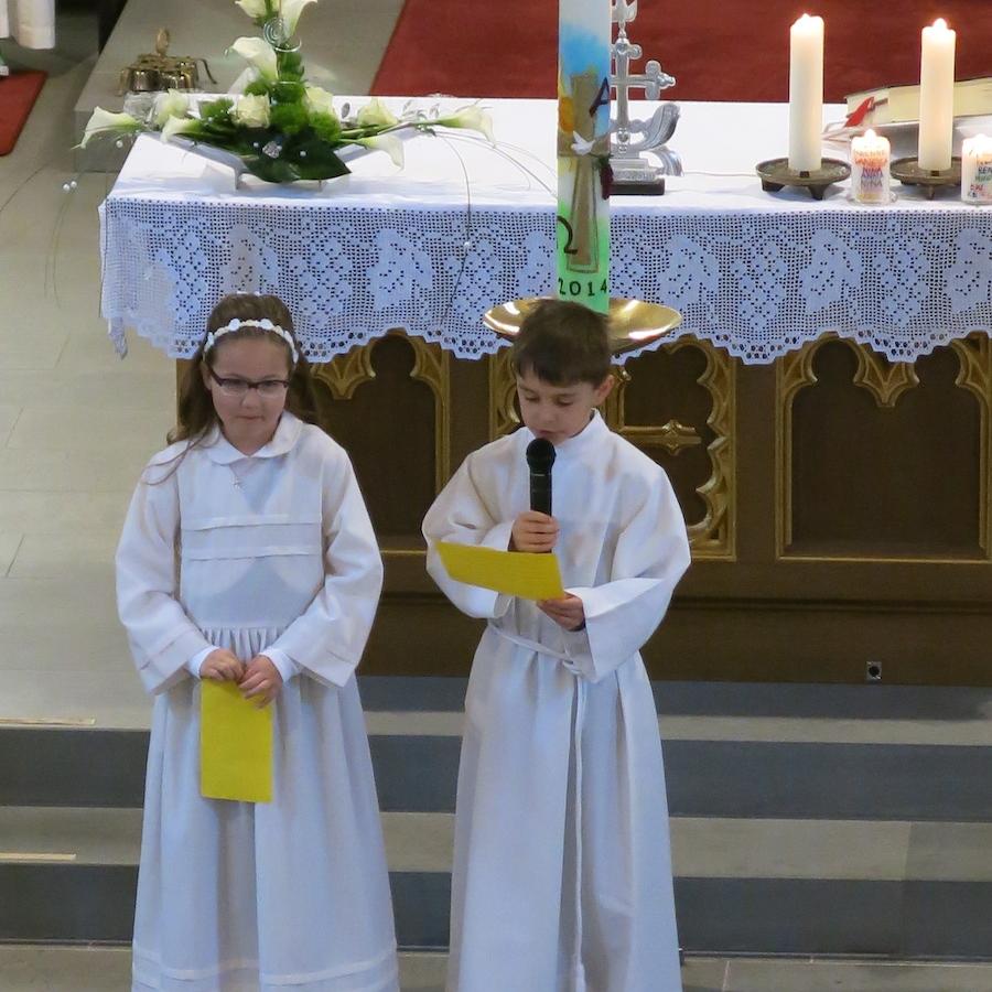 Erstkommunion 27.04.14 St. Thomas Wallenfels