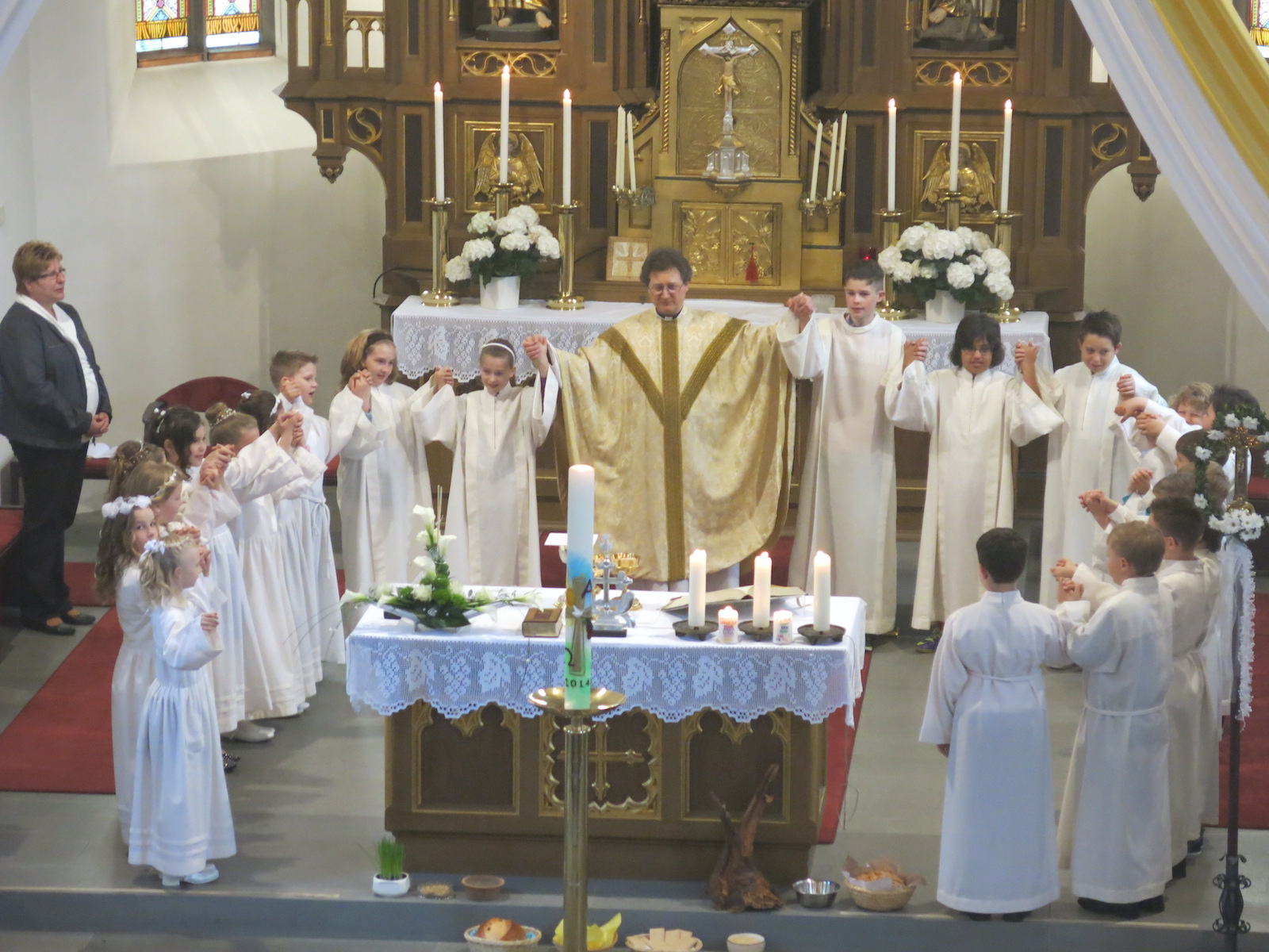 Erstkommunion 27.04.14 St. Thomas Wallenfels