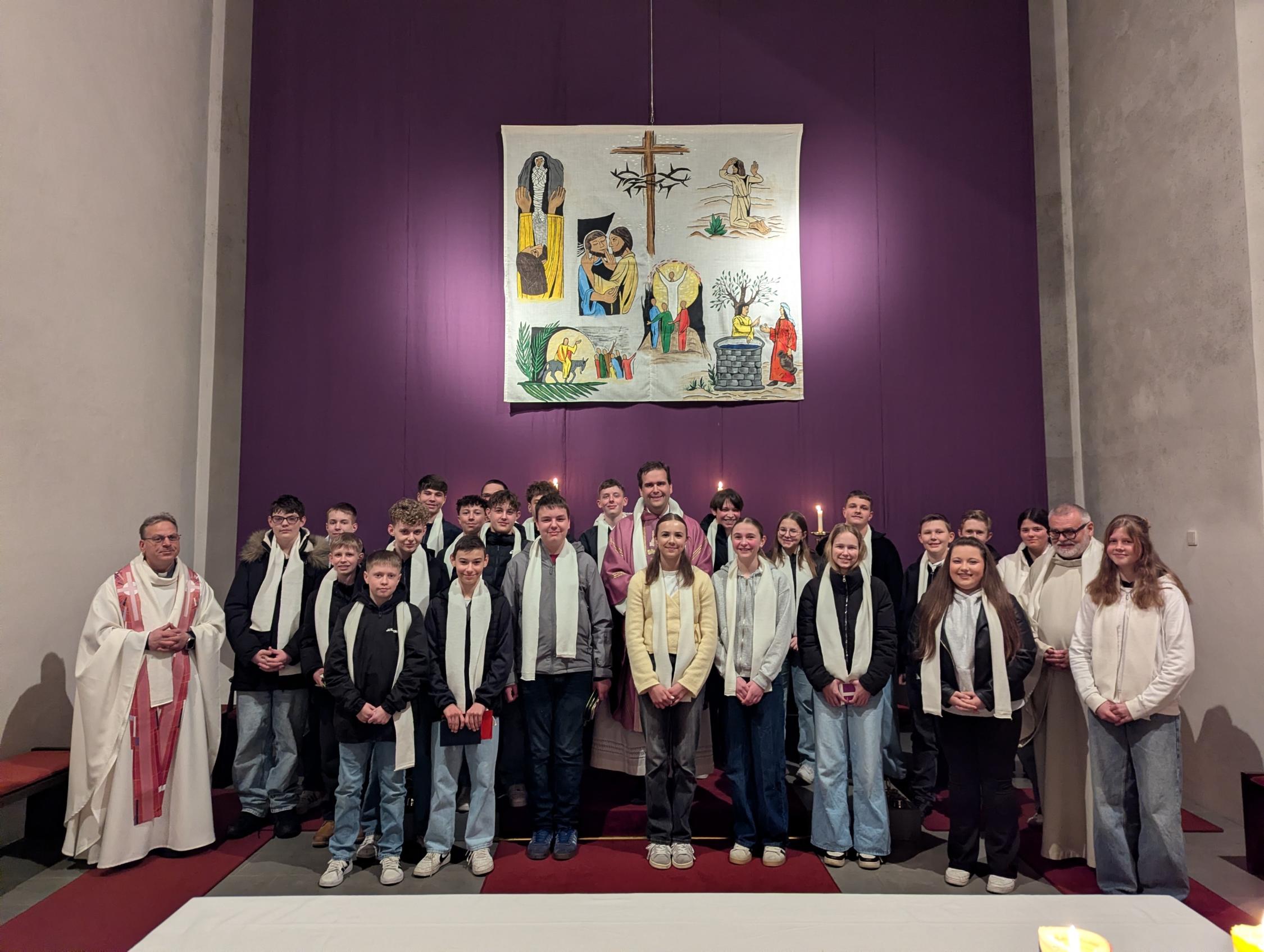 Gottesdienst zum Firmauftakt Oberes Rodachtal 14.03.2026 Wallenfels