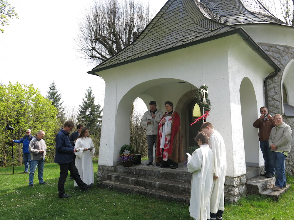 Palmsonntag 13.04.14 in Wallenfels- Spende und Kreuzweg