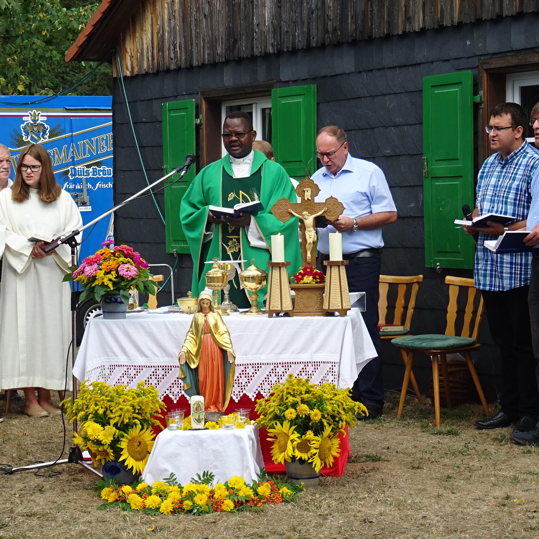 Bergmesse Herrgottswinkel 5.8.2018 Wallenfels