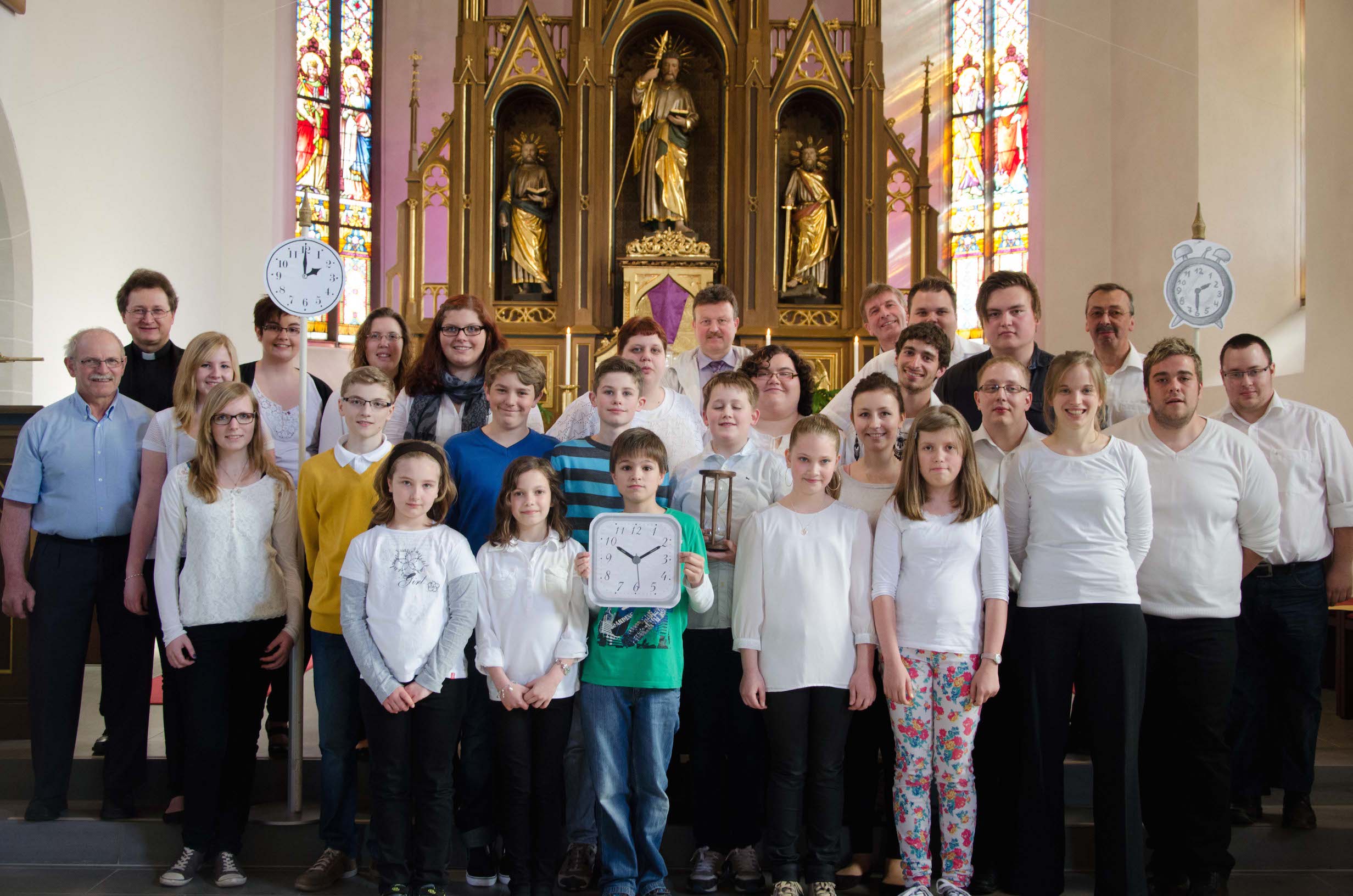 Aus-Zeit - Konzert des MiniChors Wallenfels am 06.04.2014