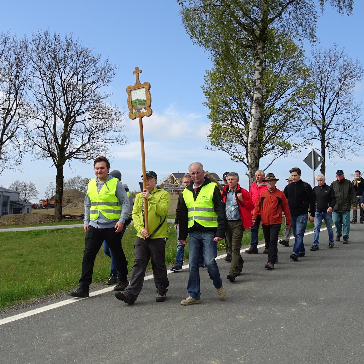 Wallfahrt von Wallenfels nach Marienweiher 06.05.2017