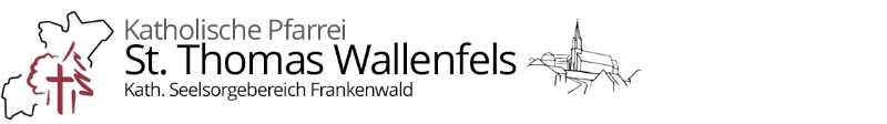Grafik im Kopf der Pfarrei Wallenfels mit Verlinkung